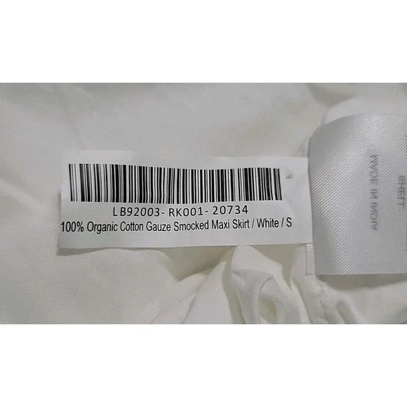 Quince Ivory Maxi Skirt - Picture 2 of 10